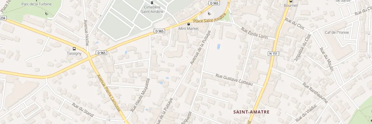 Plan du 33 Rue du 24 Août à Auxerre