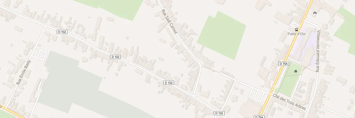 Plan du 139 Rue Carnot à Vieux-Condé
