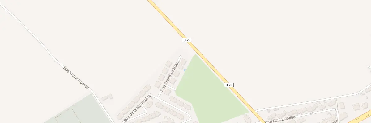 Plan du 46 Rue André le Nôtre à Saint-Saulve