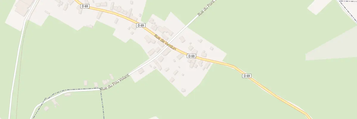 Plan du 44 Rue de Verdun à Mennevret