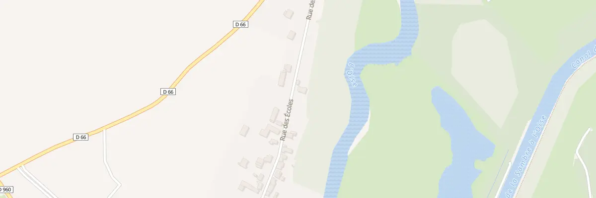 Plan du 40 Rue des Ecoles à Vadencourt