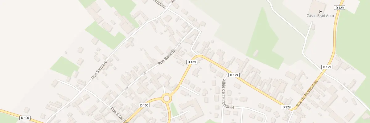 Plan du 75 Rue des Berceaux à Sepmeries