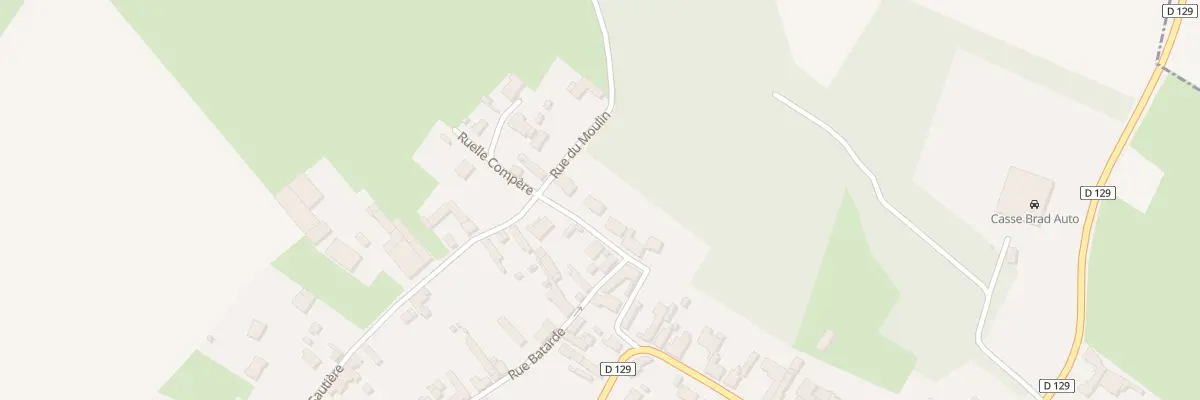 Plan du 100 Rue du Moulin à Sepmeries