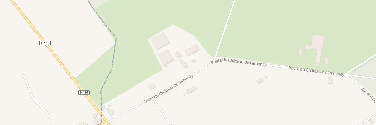 Plan du 3 Rte du Chateau de Lamenay à Lamenay-sur-Loire