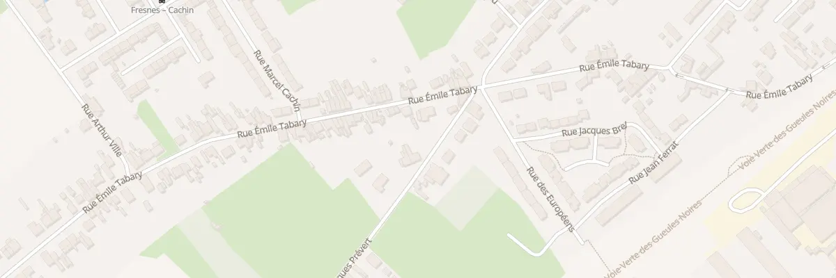 Plan du 651 Rue Emile Tabary à Fresnes-sur-Escaut
