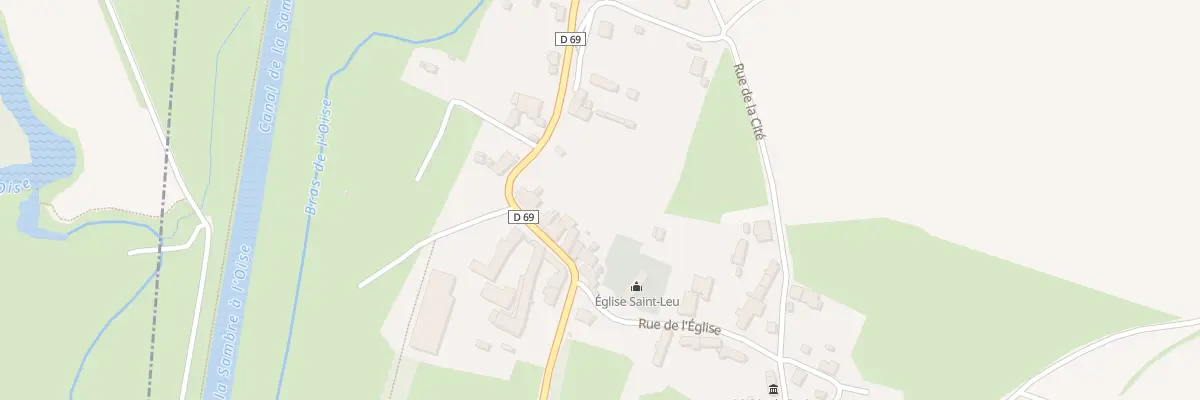 Plan du 4 Rue de Longchamps à Proix