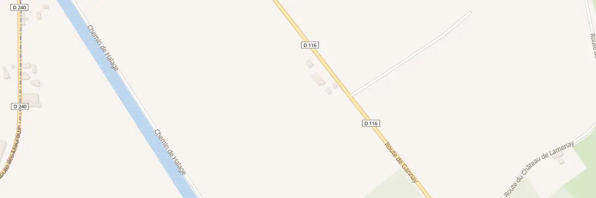 Plan du 5 Rte de Gannay à Lamenay-sur-Loire