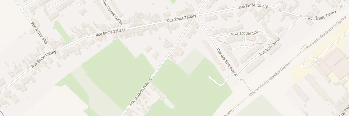 Plan du 117 Rue Jacques Prévert à Fresnes-sur-Escaut