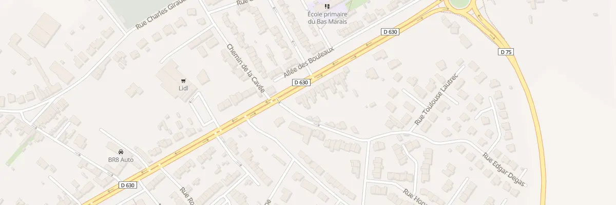 Plan du 1753 Rue Jean Jaurès à Saint-Saulve