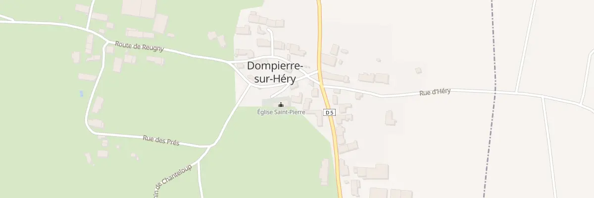 Plan du 29 Le Bourg - Dompierre à Beaulieu