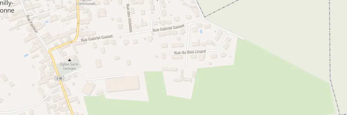 Plan du 17 Rue du Bois Linard à Chemilly-sur-Yonne