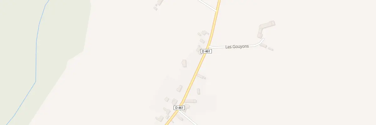 Plan du 5217 Les Coqs à Thionne