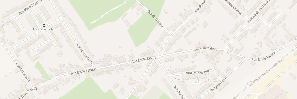 Plan du 586 Rue Emile Tabary à Fresnes-sur-Escaut