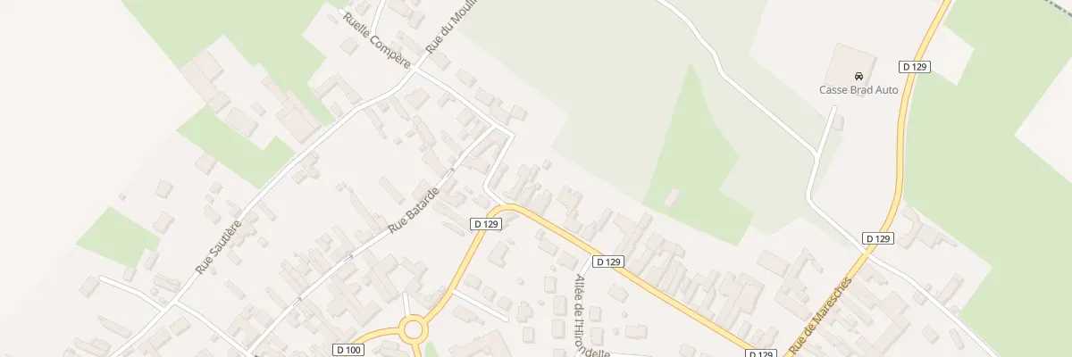 Plan du 131 Rue des Berceaux à Sepmeries