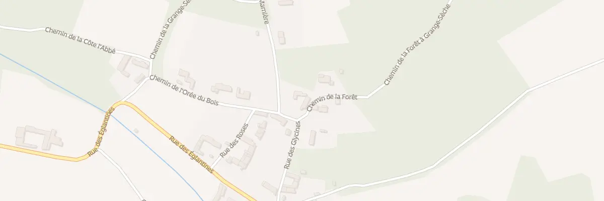 Plan du 1 Che de la Foret à Vaudeurs