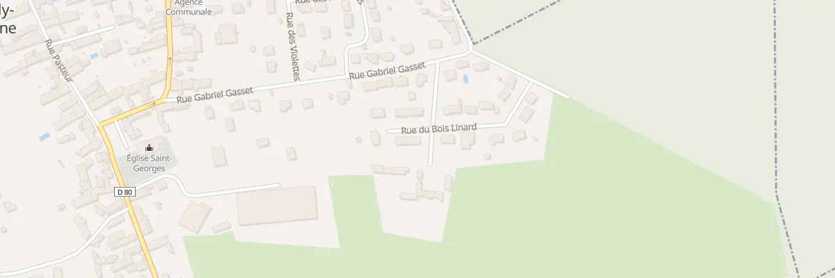 Plan du 15 Rue du Bois Linard à Chemilly-sur-Yonne