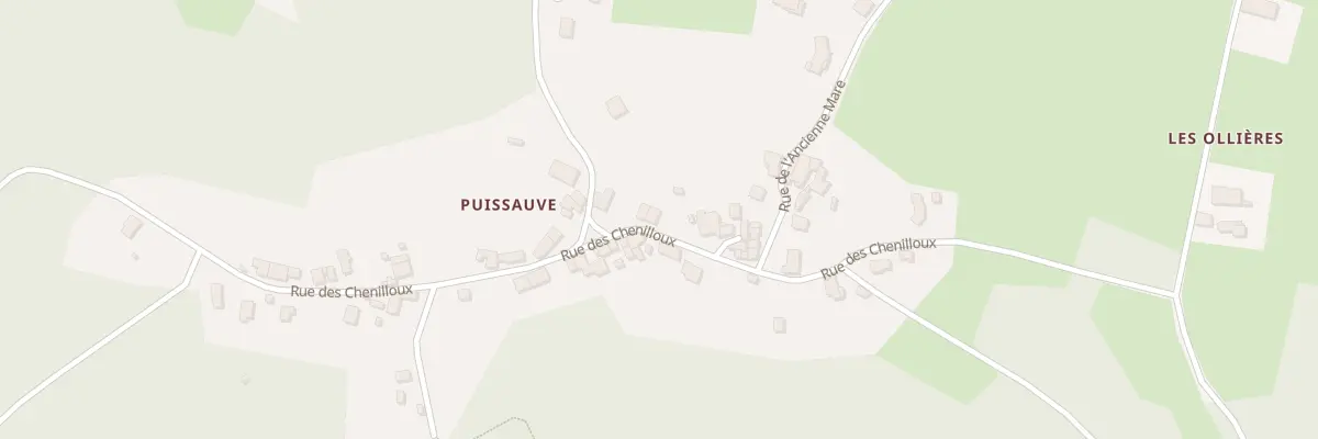 Plan du 29 Rue des Chenilloux -Puissauve à Courpière