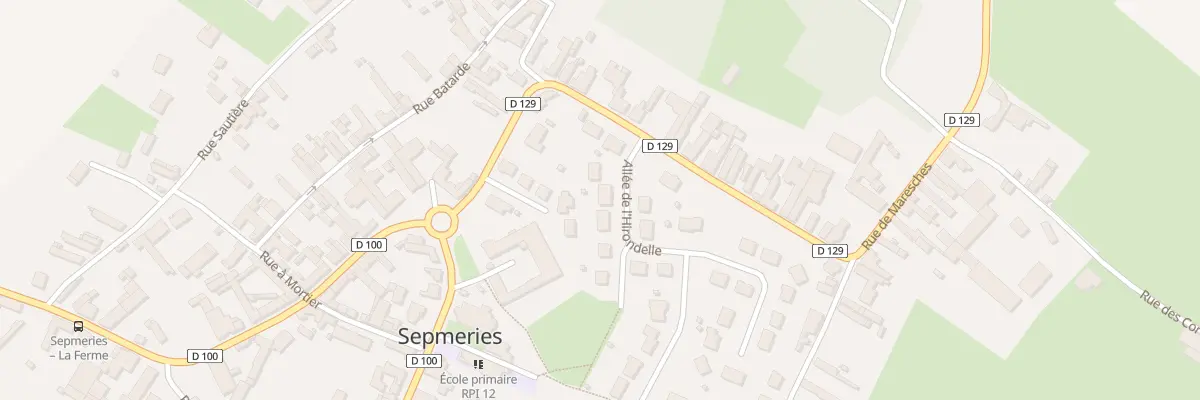 Plan du 4 Allee de l’Hirondelle à Sepmeries