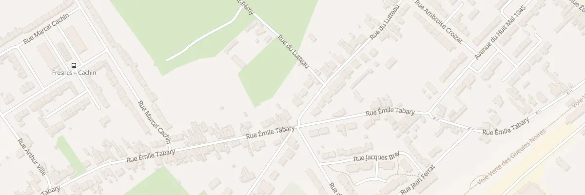 Plan du 530 Rue du Lutteau à Fresnes-sur-Escaut