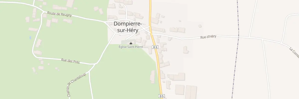 Plan du 26 Le Bourg - Dompierre à Beaulieu