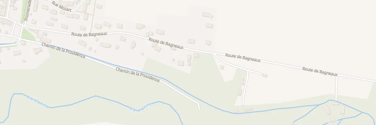 Plan du 23 Rte de Bagneaux à Villeneuve-l’Archevêque