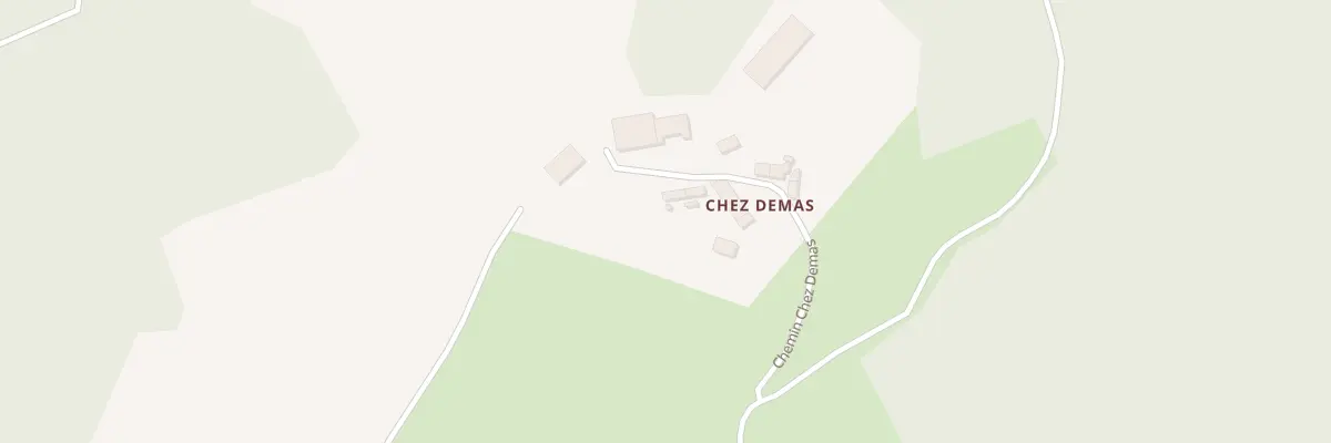 Plan du 23 Che Demas à Arronnes