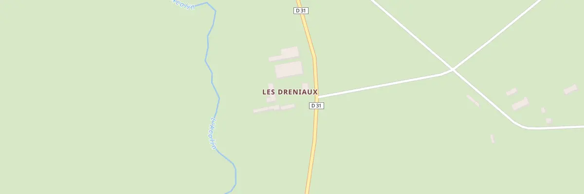 Plan du 5160 Les Dreniaux à Chevagnes