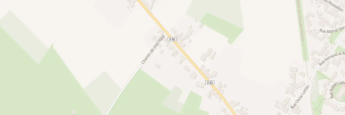 Plan du 435 Rue Georges Lannoy à Vieux-Condé
