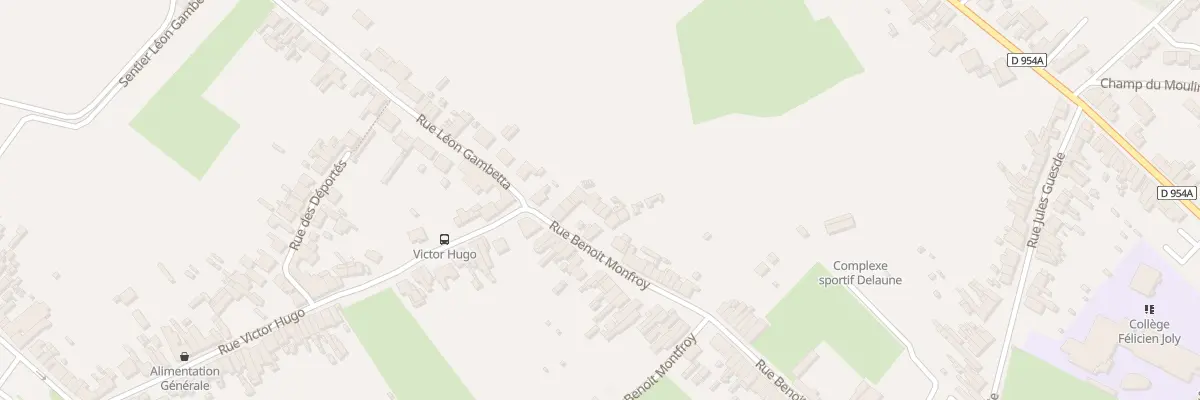 Plan du 356 Rue Benoit Montfroy à Fresnes-sur-Escaut