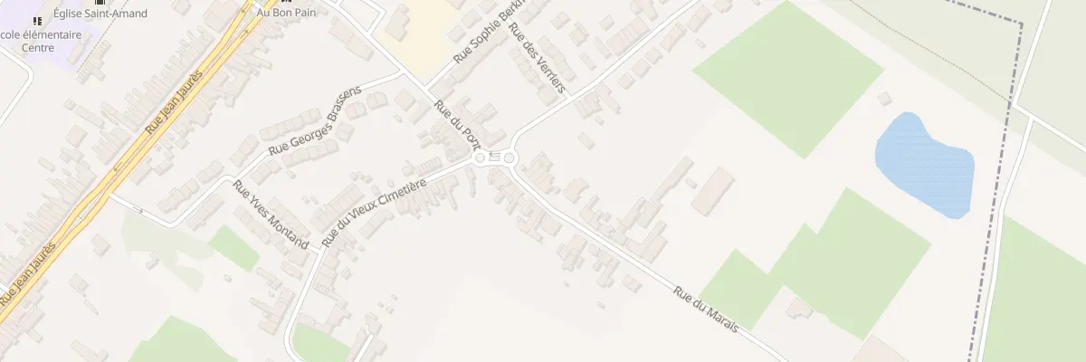 Plan du 5 Rue du Marais à Escautpont