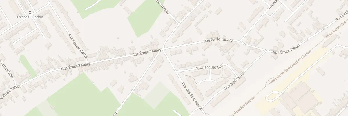 Plan du 539 Rue Emile Tabary à Fresnes-sur-Escaut