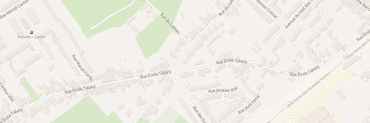 Plan du 409 Rue du Lutteau à Fresnes-sur-Escaut