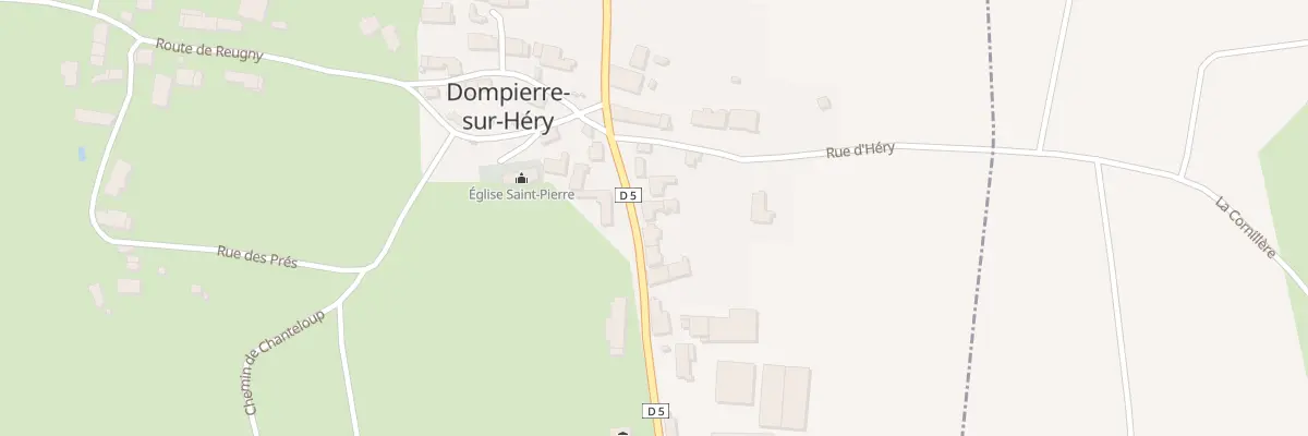 Plan du 8 Le Bourg - Dompierre à Beaulieu