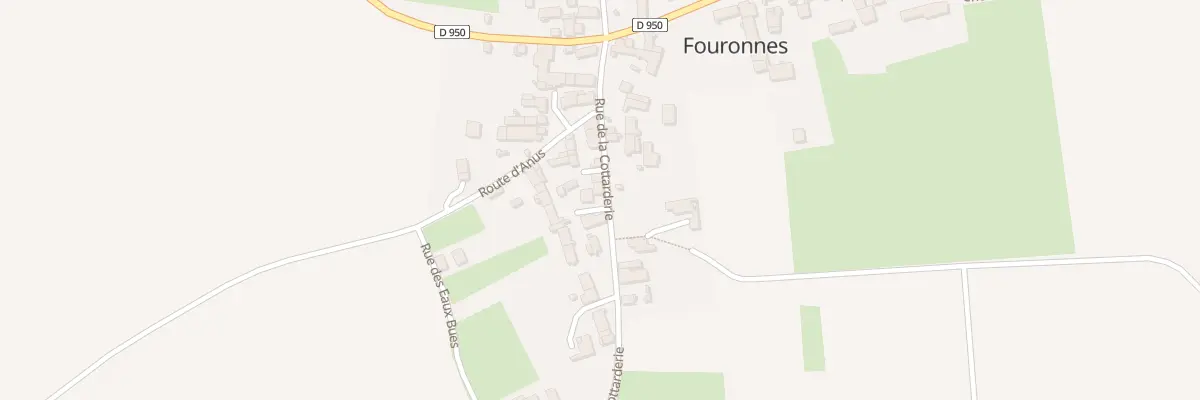 Plan du 12 Rue de la Cottarderie à Fouronnes
