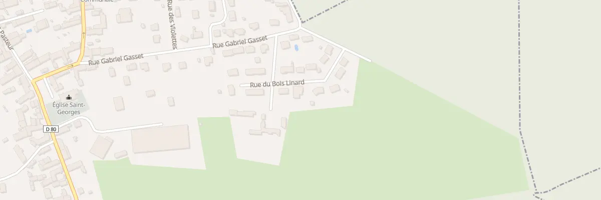 Plan du 9 Rue du Bois Linard à Chemilly-sur-Yonne