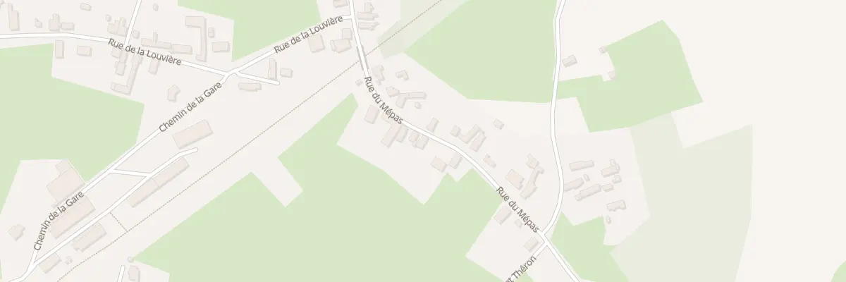 Plan du 10 Rue du Mépas à Mennevret