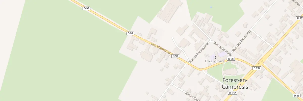 Plan du 17 Rue d’Amerval à Forest-en-Cambrésis