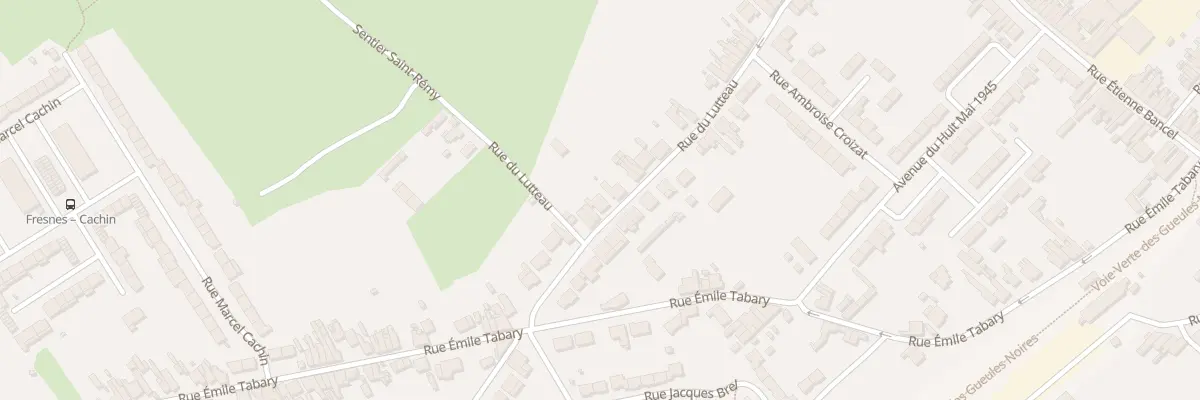 Plan du 344 Rue du Lutteau à Fresnes-sur-Escaut
