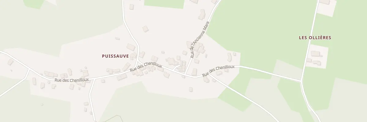 Plan du 39 Rue des Chenilloux -Puissauve à Courpière