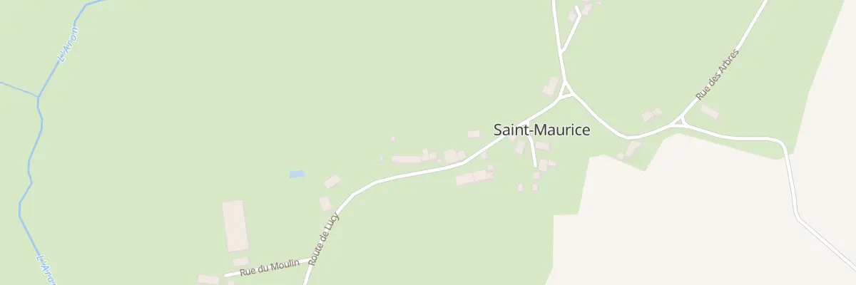 Plan du 28 Le Bourg à Saint-Maurice