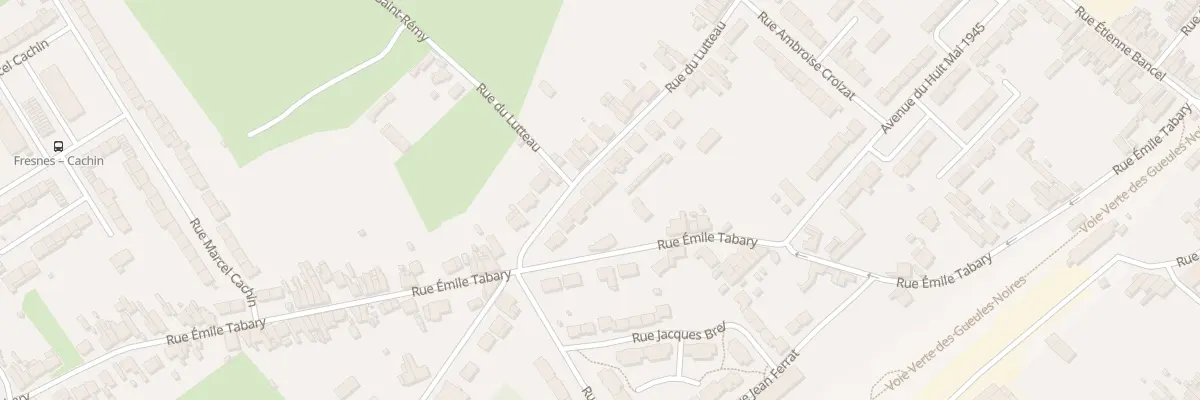 Plan du 365 Rue du Lutteau à Fresnes-sur-Escaut