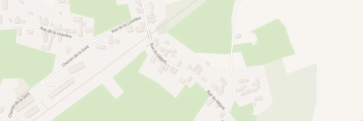 Plan du 11 Rue du Mépas à Mennevret