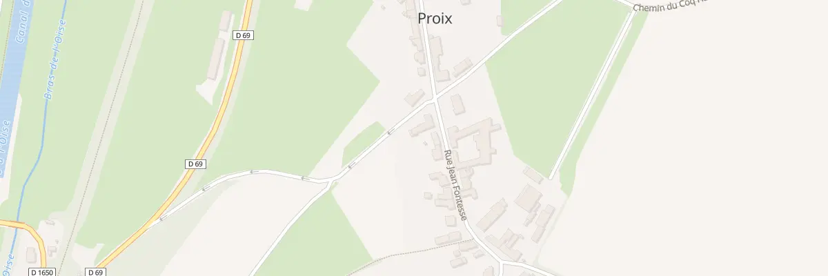 Plan du 18 Rue Jean Fontesse à Proix