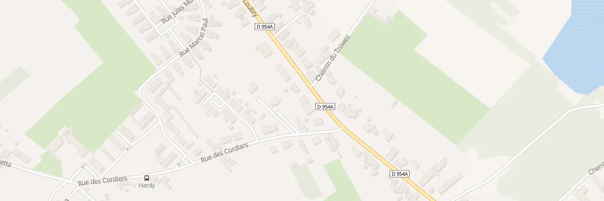 Plan du 1205 Rue Edgard Loubry à Fresnes-sur-Escaut