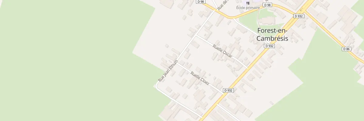 Plan du 6 Rle Cloez à Forest-en-Cambrésis