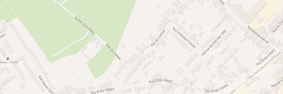 Plan du 298 Rue du Lutteau à Fresnes-sur-Escaut