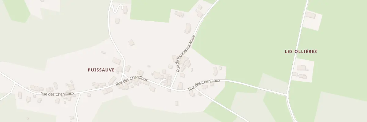 Plan du 6 Rue de l’Ancienne Mare -Puissa à Courpière