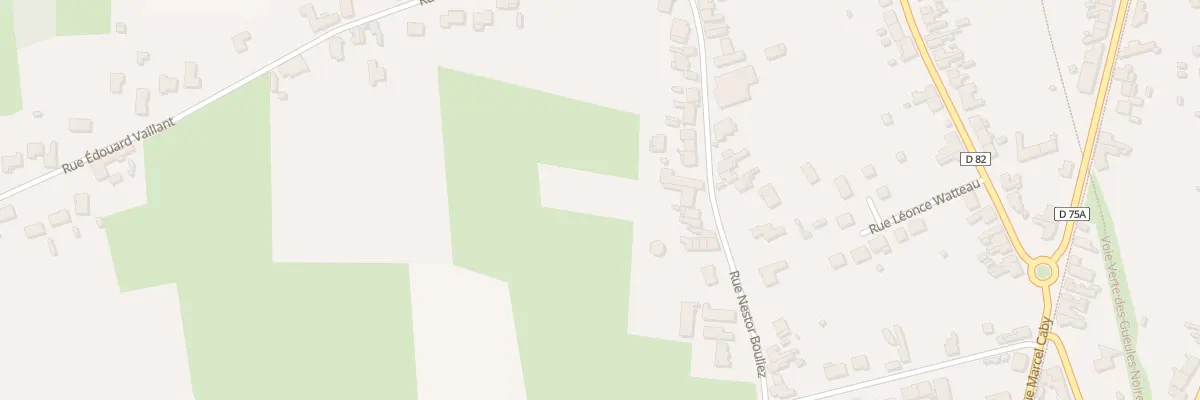 Plan du 801 Rue Nestor Bouliez à Vieux-Condé