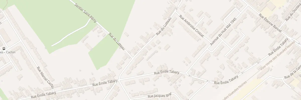 Plan du 317 Rue du Lutteau à Fresnes-sur-Escaut