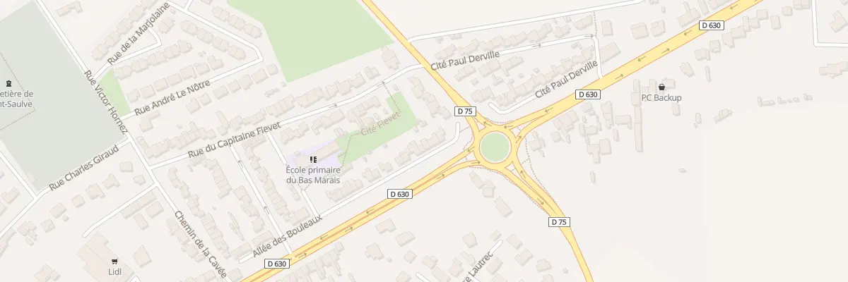 Plan du 39 All des Bouleaux à Saint-Saulve